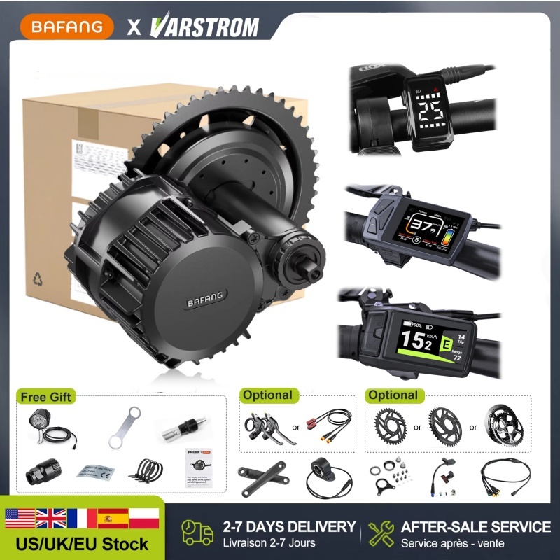 ชุดมอเตอร์ Bafang 48V 750W รุ่ - Side Hung Mid Drive Motor Kit บทวิจารณ์และราคา